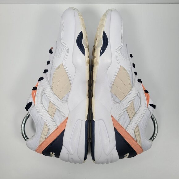 Puma Trinomic Men's White Orange Sneakers 383534-01 US Size 11.5 - Picture 6 of 8